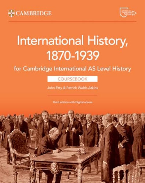 ISH | Cambridge International As Level History International History 1870–1939 Coursebook With Digital Access (2 Years)