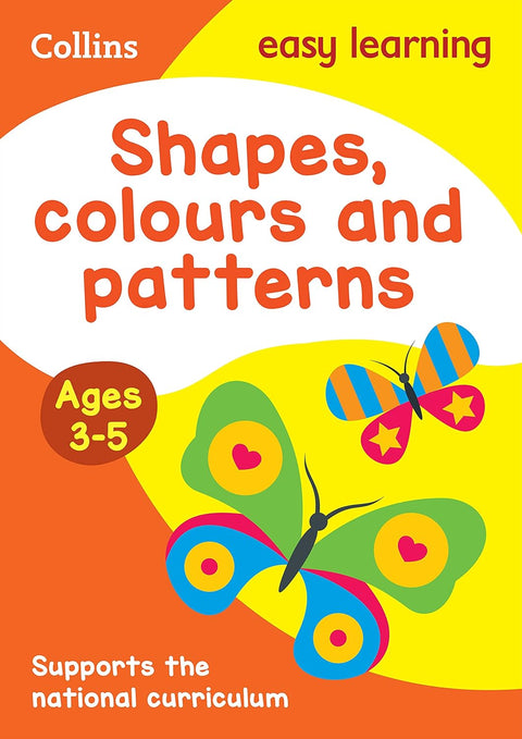 JT | Collins Easy Learning Preschool – Shapes, Colours and Patterns Ages 3–5
