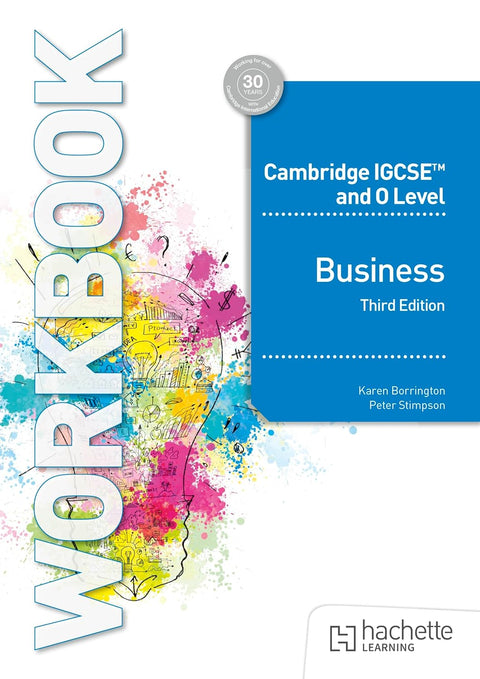JT | Cambridge IGCSE and O Level Business Workbook Third Edition