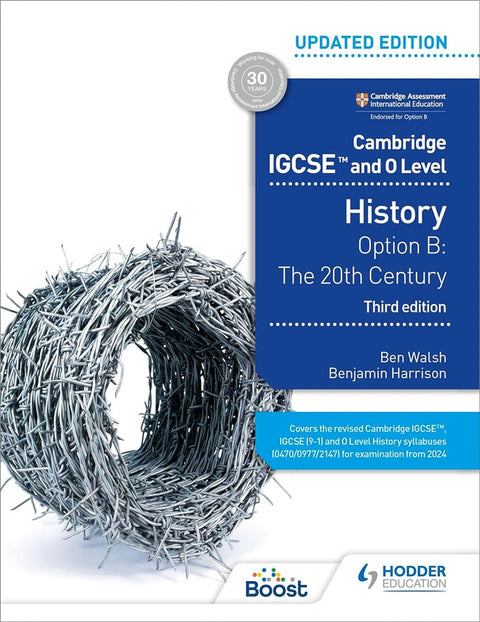 MIS | Cambridge IGCSE and O Level History 3rd Edition: Option B: The 20th century - 9781398375055 - Hodder