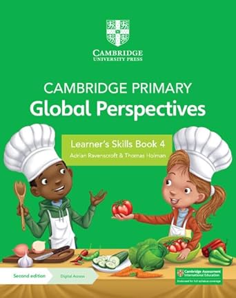 IISM |  Cambridge Primary Global Perspectives Learner's Skills Book 4 with Digital Access (1 Year) - 9781009325639 - Cambridge
