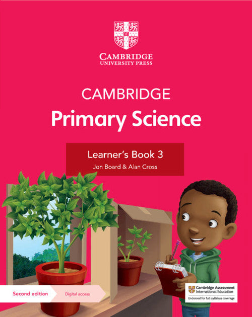 MIS | Cambridge Primary Science Learner's Book 3 with Digital Access (1 Year) - Jon Board - 9781108742764 - Cambridge
