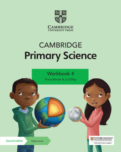 MIS | Cambridge Primary Science Workbook 4 with Digital Access (1 Year) - 9781108742948 - Cambridge
