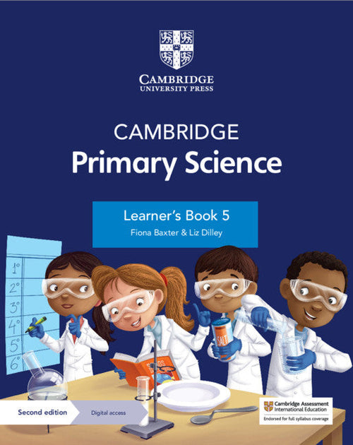 JT | Cambridge Primary Science Learner's Book 5 with Digital Access (1 Year)