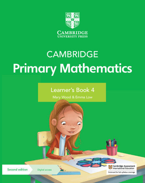 JT | Cambridge Primary Mathematics Learner's Book 4 with Digital Access (1 Year)