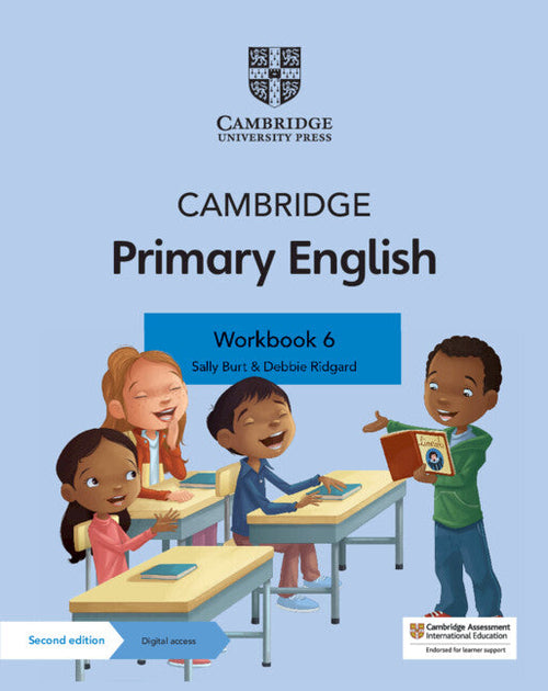 IISM | Cambridge Primary English Workbook 6 with Digital Access (1 Year) - Sally Burt - 9781108746281 - Cambridge