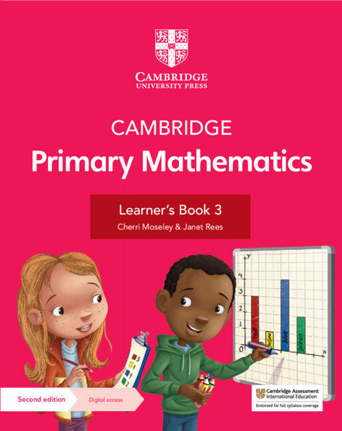 MIS | Cambridge Primary Mathematics Learner's Book 3 with Digital Access - Cherri Moseley - 9781108746489 - Cambridge