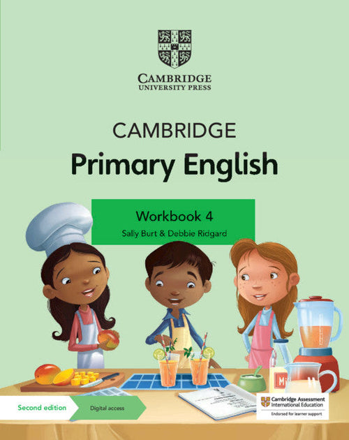 IISM | Cambridge Primary English Workbook 4 with Digital Access (1 Year) - Sally Burt - 9781108760010 - Cambridge