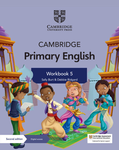 MIS | Cambridge Primary English Workbook 5 with Digital Access (1 Year) - Sally Burt - 9781108760072 - Cambridge