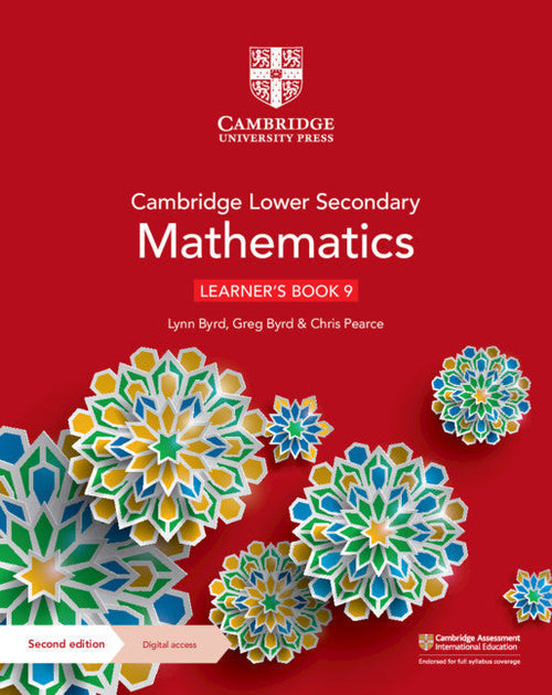 MIS | Cambridge Lower Secondary Mathematics Learner's Book 9 with Digital Access 1 Year -Byrd- 9781108783774 -Cambridge