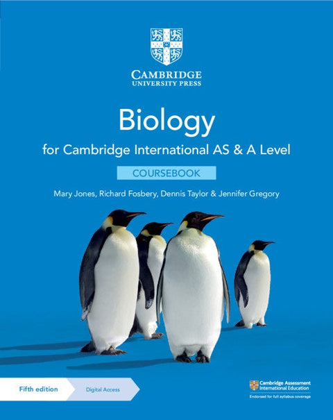 IISM | Cambridge International AS & A Level Biology Coursebook with Digital Access (2 Years) -Jones - 9781108859028 - CUP