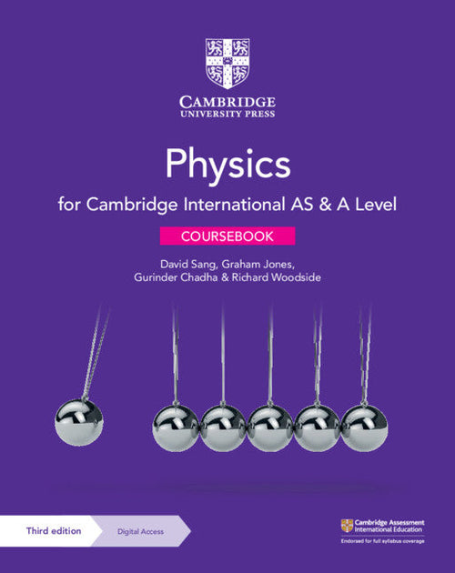 IISM | Cambridge International AS & A Level Physics Coursebook with Digital Access (2 Years)  - Sang - 9781108859035 - CUP