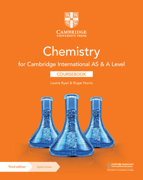IISM | Cambridge International AS & A Level Chemistry Coursebook with Digital Access (2 Years) -Ryan - 9781108863193 - CUP