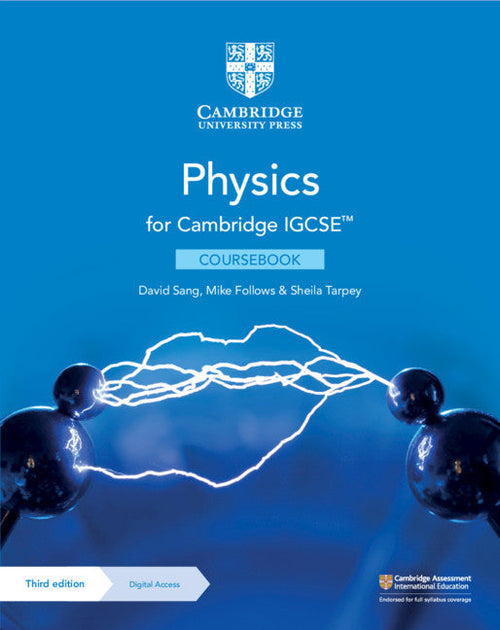 PISM | Cambridge IGCS Physics Coursebook with Digital Access (2 Years) - David Sang - 9781108888073 - Cambridge