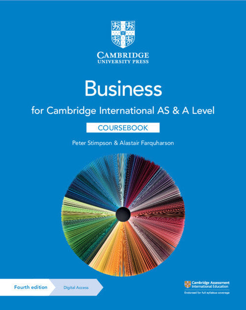 IISM | Cambridge International AS & A Level Business Coursebook with Digital Access (2 Years) - Stimpson - 9781108921220 - Cambridge