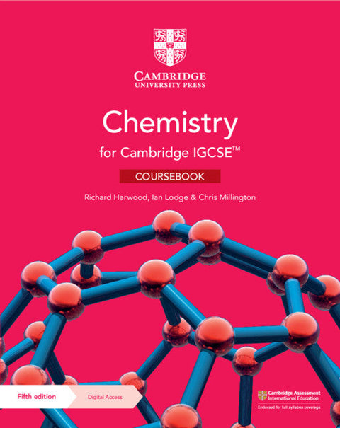 PISM | Cambridge IGCSE Chemistry Coursebook with Digital Access (2 Years) - Richard Harwood - 9781108951609 - Cambridge