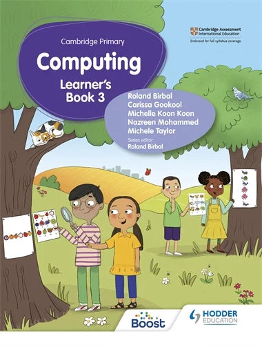 IISM | Cambridge Primary Computing Learner's Book Stage 3 - Roland Birbal - 9781398368583- Hodder