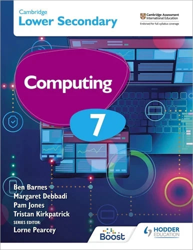 Wadi Sofia | Cambridge Lower Secondary Computing 7 Student's Book - Margaret Debbadi - 9781398369320 - Hodder