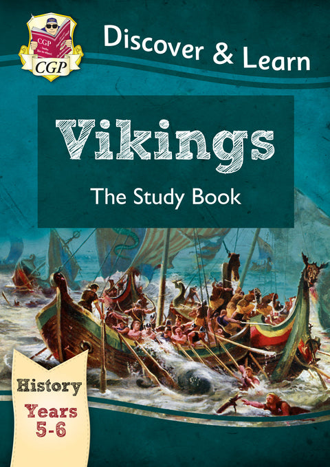 MIS |KS2 History Discover & Learn: Vikings Study Book (Years 5 & 6) - 9781782942016 - CGP