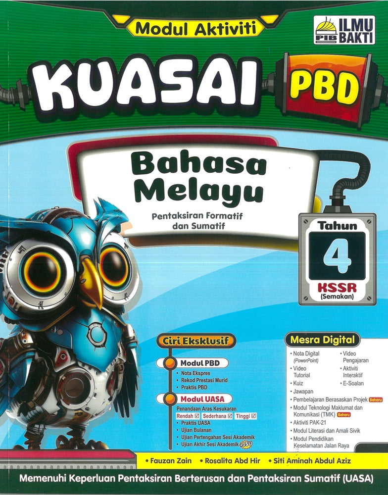 Wadi Sofia | New 2026 Modul Aktiviti Kuasai PBD Bahasa Melayu Tahun 4 KSSR - 9786294739437- Penerbit Ilmu Bakti