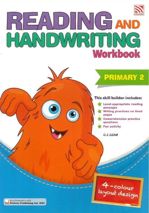 IISM | Reading and Handwriting Workbook Primary 2 - 9789811105814 - Pelangi