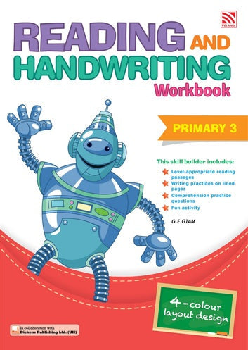 IISM | Reading and Handwriting Workbook Primary 3 - 9789811105821 - Pelangi