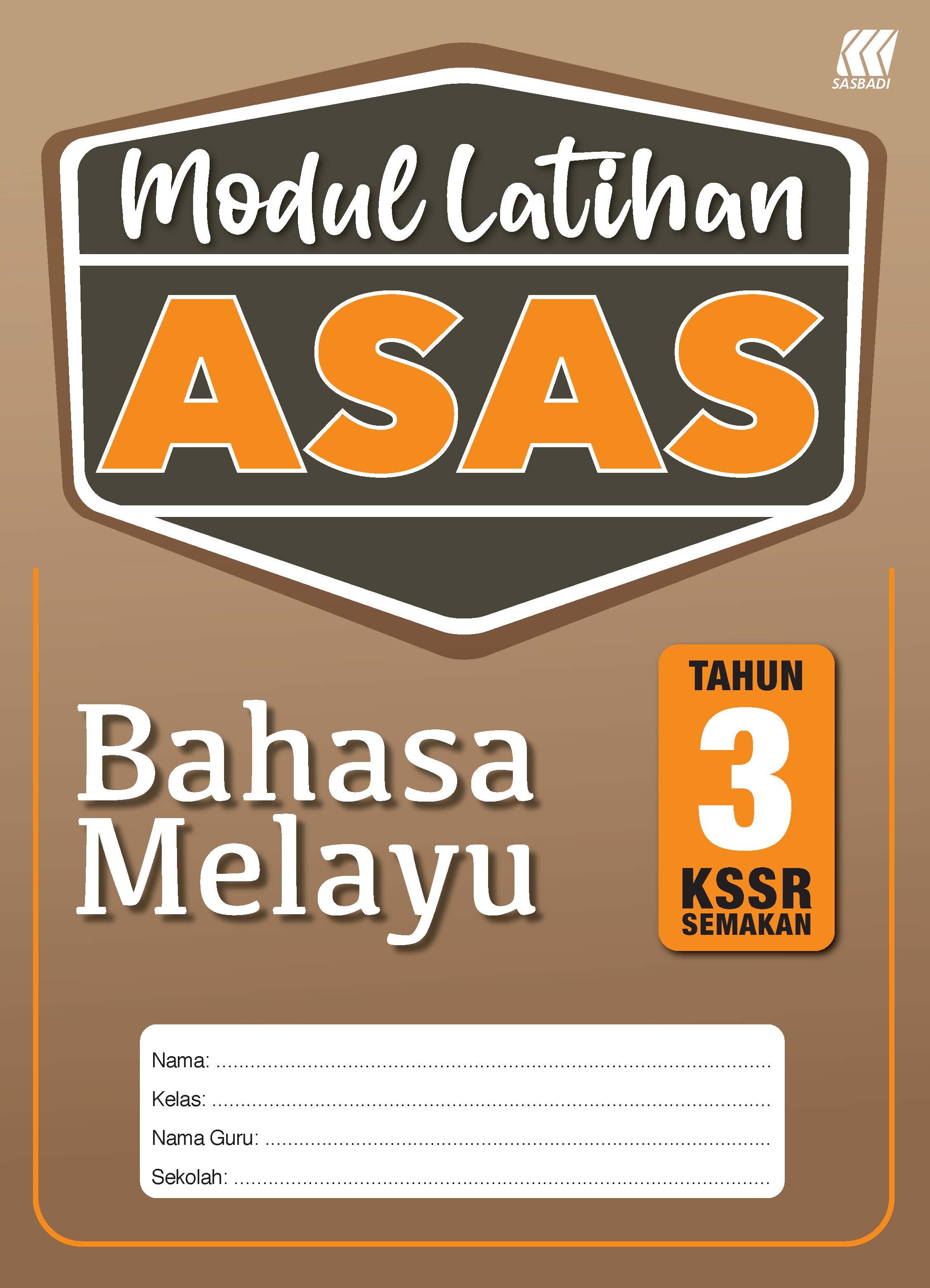 MIS | (Level B) MODUL LATIHAN ASAS BAHASA MELAYU TAHUN 3 - 9789837737921 - Sasbadi