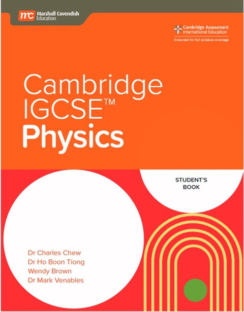 IISM | Cambridge IGCSE Physics Student's Book - 9789815027334 - Marshall Cavendish