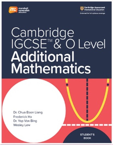 ISH | Cambridge IGCSE & O Level Additional Mathematics Students Book