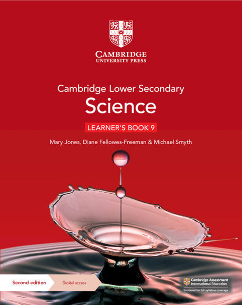 JT | Cambridge Lower Secondary Science Learner's Book 9 with Digital Access (1 Year)