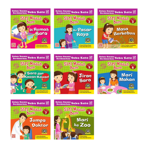 MIS | Siri Mudah Baca Set 2 - Pelangi